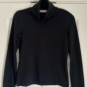 Miu Miu black turtleneck. Made in Italy